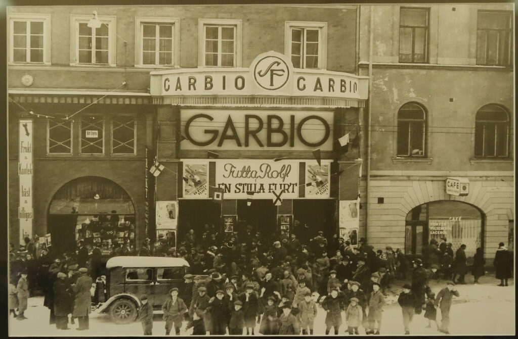 Biograf Garbios entré på-30-talet.
